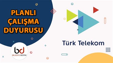 türk telekom internet planlı çalışma